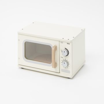 Tidlo White Wooden Microwave