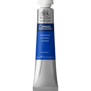 Winsor & Newton Cotman Water Colour - 21ml - Ultramarine Blu