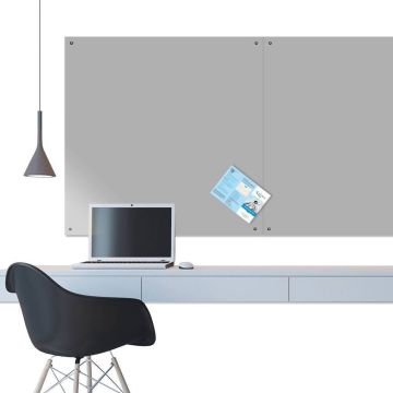 Unframed Felt Noticeboard 1500 x 1200mm - Grey