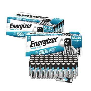 Energizer AA Max Plus Batteries Pk100