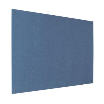 Resist-a-Flame Unframed Noticeboard 600 x 900mm - Light Blue