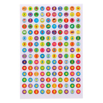 Caption Stickers 10mm - Pack of 720