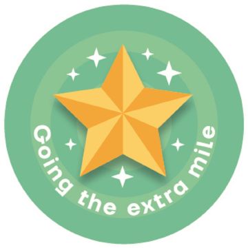 Walk to School/Daily Mile Stickers - Pack of 152