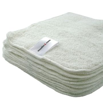 White Wipes 20cm - Pack of 12