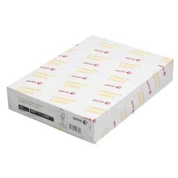Silk Coated Colour Laser Paper A4 140gsm White 003R90358 - Pack of 400