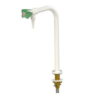 brownall labtap Pillar Angle Tap - Hot