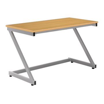 ZED Cantilever Style Tables MDF Edge 1100x550mm 4-6Y Beech