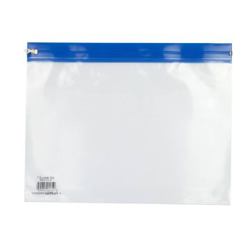 Zip Wallets A4 - Blue - Pack of 25