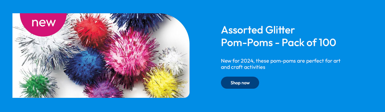 Glitter Pom Poms